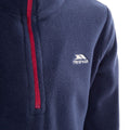 Navy-Raspberry - Side - Trespass Childrens-Girls Sybil Micro Fleece