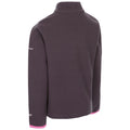 Dark Grey - Back - Trespass Childrens-Girls Sybil Micro Fleece