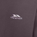 Dark Grey - Side - Trespass Childrens-Girls Sybil Micro Fleece