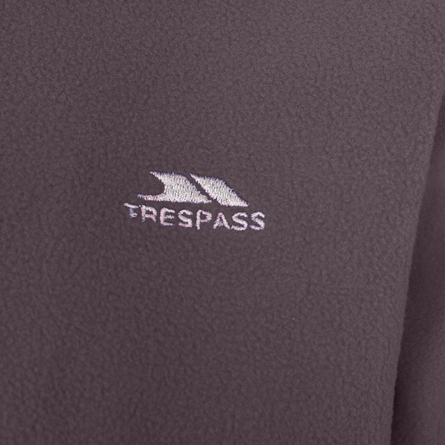 Dark Grey - Side - Trespass Childrens-Girls Sybil Micro Fleece