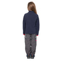 NAVY - Side - Trespass Childrens-Girls Sybil Micro Fleece