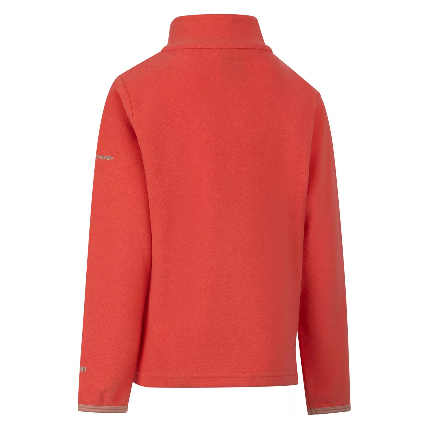 Soft Orange - Back - Trespass Childrens-Girls Sybil Micro Fleece