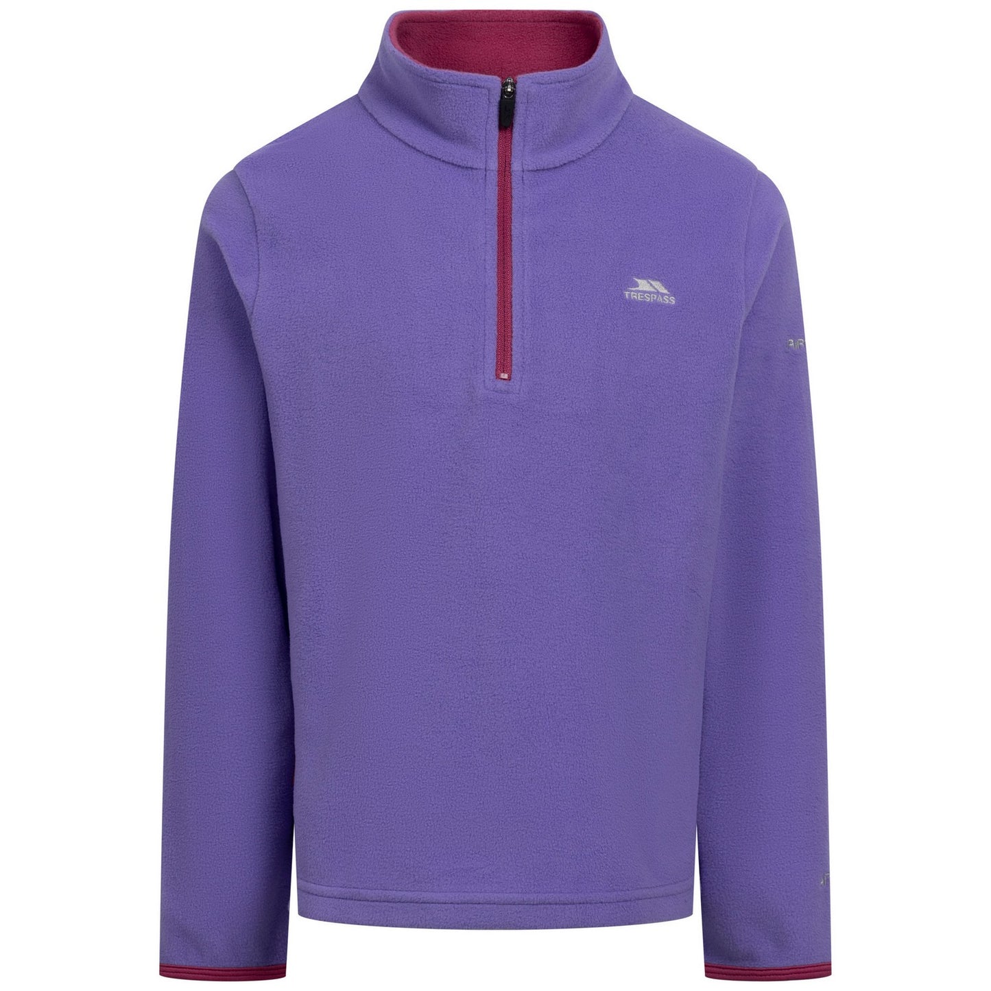 Wisteria - Front - Trespass Childrens-Girls Sybil Micro Fleece