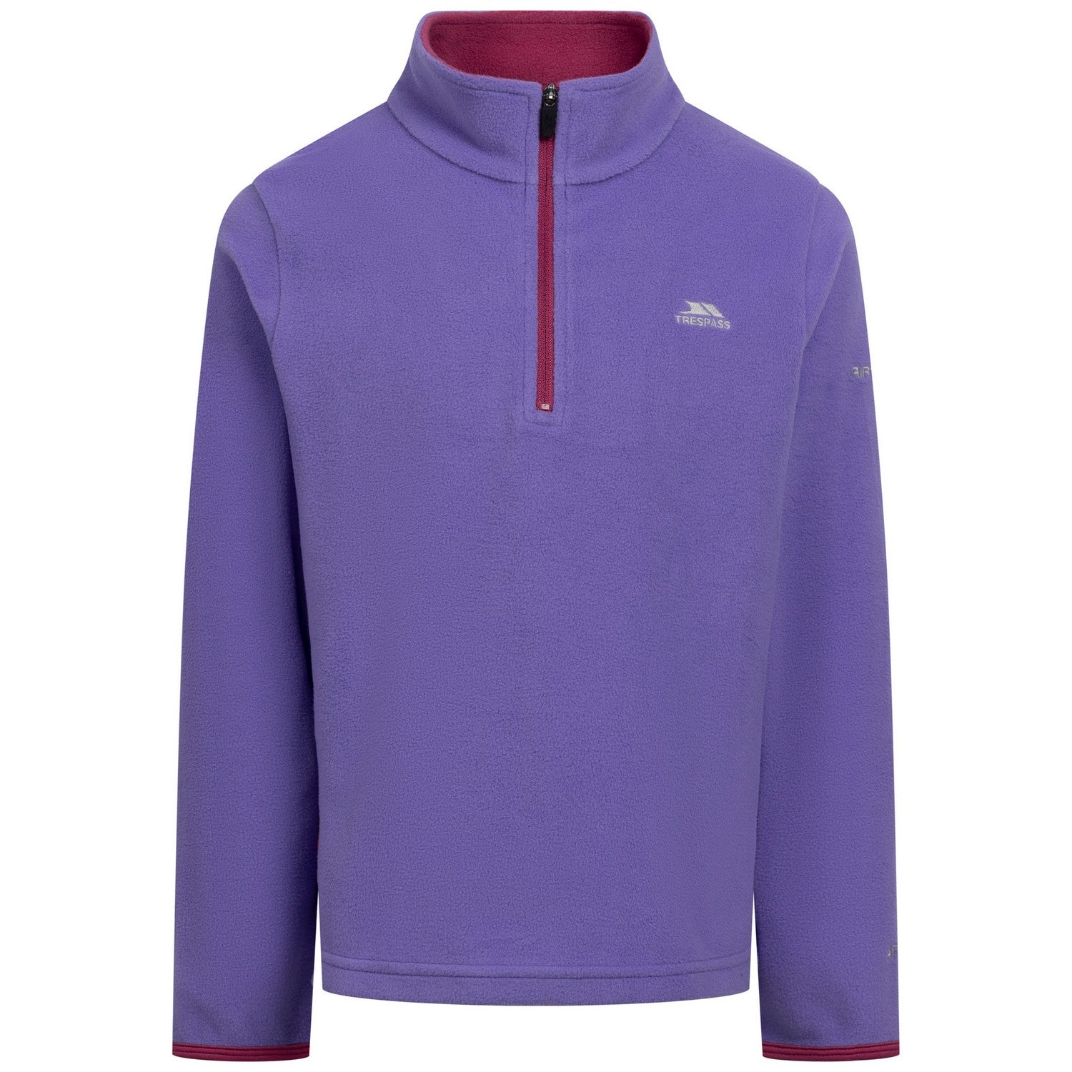 Wisteria - Front - Trespass Childrens-Girls Sybil Micro Fleece