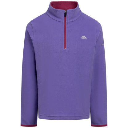 Wisteria - Front - Trespass Childrens-Girls Sybil Micro Fleece