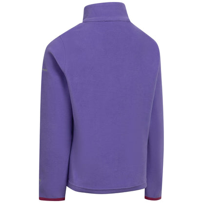 Wisteria - Back - Trespass Childrens-Girls Sybil Micro Fleece