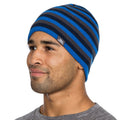 Blue - Side - Trespass Mens Coaker Beanie Hat