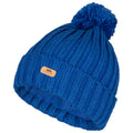 Blue - Side - Trespass Mens Thorns Beanie Hat