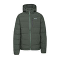 Olive - Front - Trespass Mens Crane DLX Down Jacket