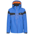 Blue - Front - Trespass Mens Pryce DLX Waterproof Ski Jacket