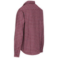 Red Check - Back - Trespass Mens Snyper Check Shirt