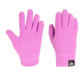 Deep Pink - Front - Trespass Childrens-Kids Lala II Gloves
