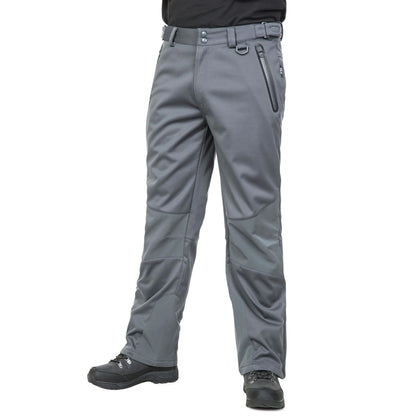 Carbon - Side - Trespass Mens Holloway Waterproof DLX Trousers