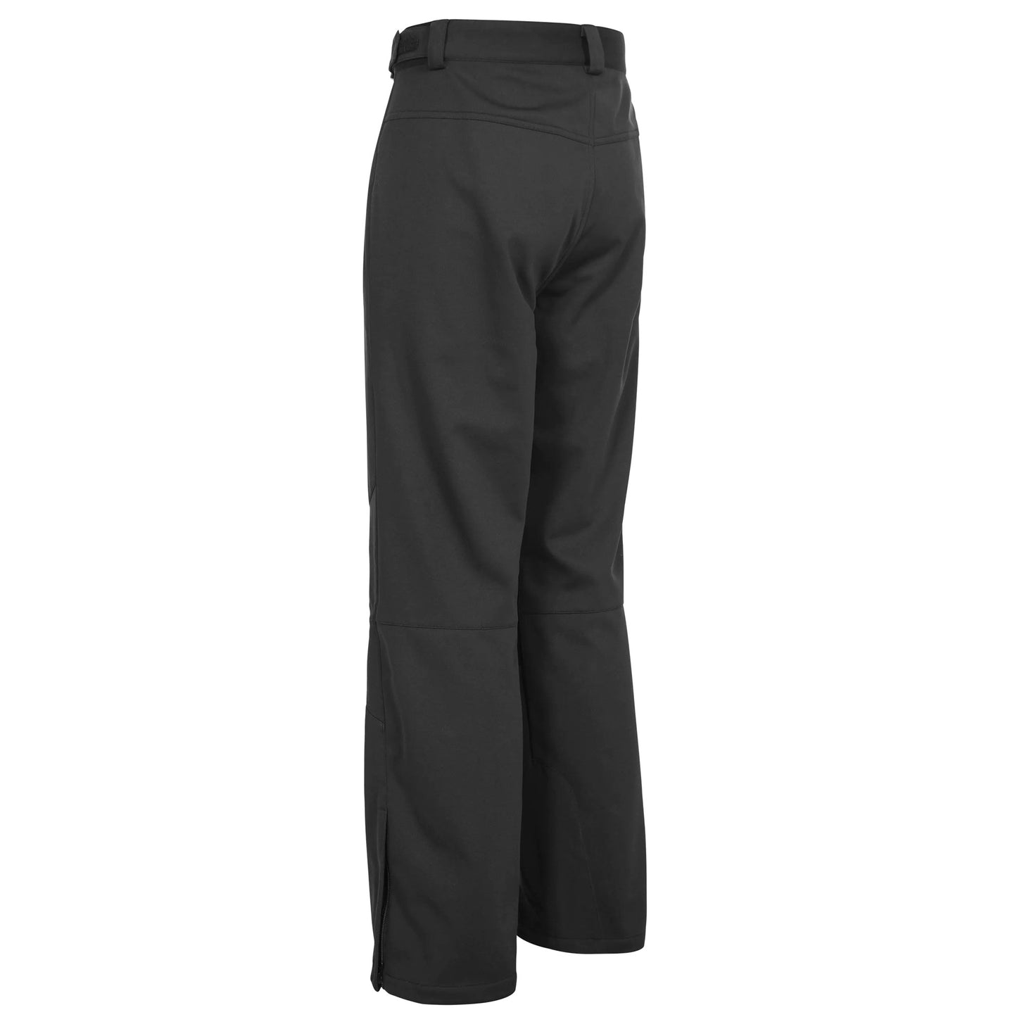 Black - Back - Trespass Mens Holloway Waterproof DLX Trousers
