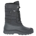 Black - Back - Trespass Mens Straiton II Waterproof Snowboots