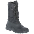 Black - Front - Trespass Mens Straiton II Waterproof Snowboots