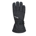 Black - Front - Trespass Mens Reunited II Ski Gloves