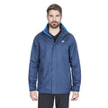 Navy Tone - Side - Trespass Mens Fraser II Waterproof Jacket