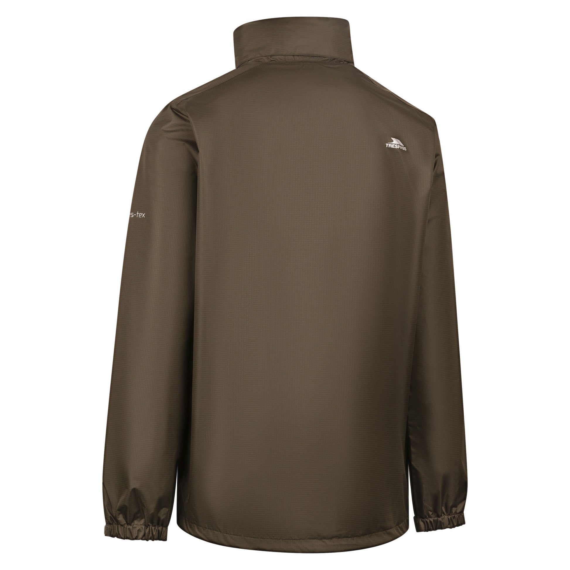 Dark Vine - Back - Trespass Mens Fraser II Waterproof Jacket