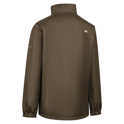 Dark Vine - Back - Trespass Mens Fraser II Waterproof Jacket