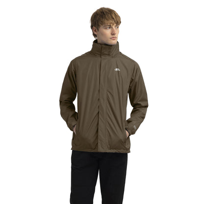 Dark Vine - Side - Trespass Mens Fraser II Waterproof Jacket