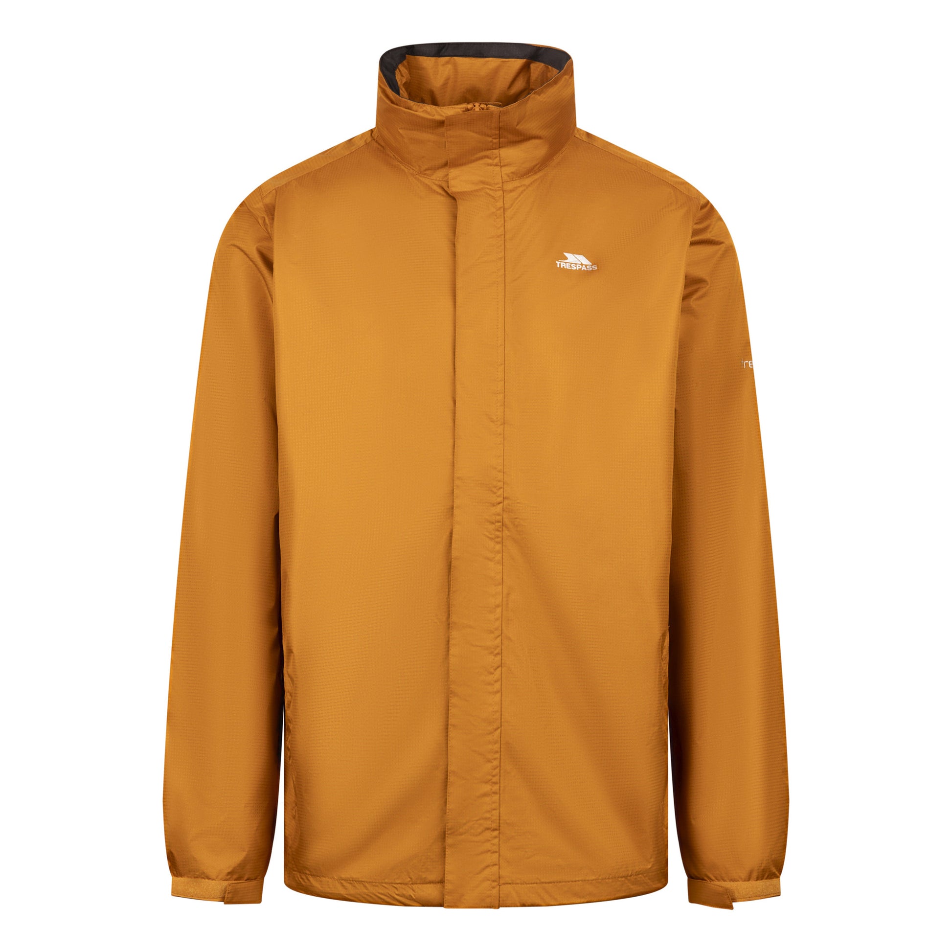 Ginger - Front - Trespass Mens Fraser II Waterproof Jacket