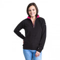 Black - Side - Trespass Womens-Ladies Skylar Fleece Top