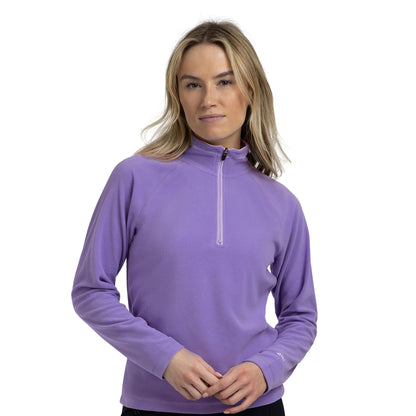 Wisteria - Side - Trespass Womens-Ladies Skylar Fleece Top