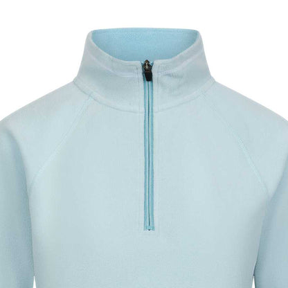 Seafoam - Side - Trespass Womens-Ladies Skylar Fleece Top