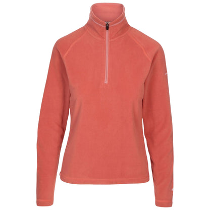 Rhubarb Red - Front - Trespass Womens-Ladies Skylar Fleece Top