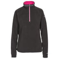 Black - Front - Trespass Womens-Ladies Skylar Fleece Top