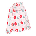 Red - Back - Trespass Childrens Girls Hopeful Waterproof Rain Jacket