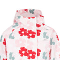 Red - Side - Trespass Childrens Girls Hopeful Waterproof Rain Jacket