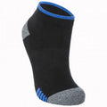 Black-Dark Grey Marl - Front - Trespass Mens Tracked Insect Repellent Socks (2 Pairs)
