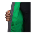 Dark Grey Marl-Clover - Close up - Trespass Mens Hendricks Waterproof Softshell Jacket