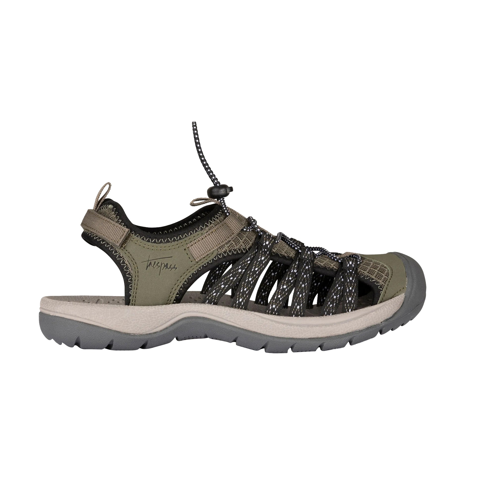 Khaki - Back - Trespass Womens-Ladies Brontie Active Sandals