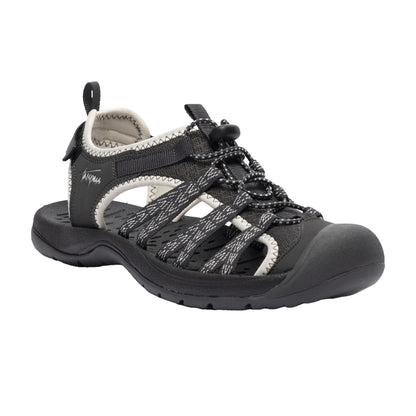 Charcoal - Front - Trespass Womens-Ladies Brontie Active Sandals