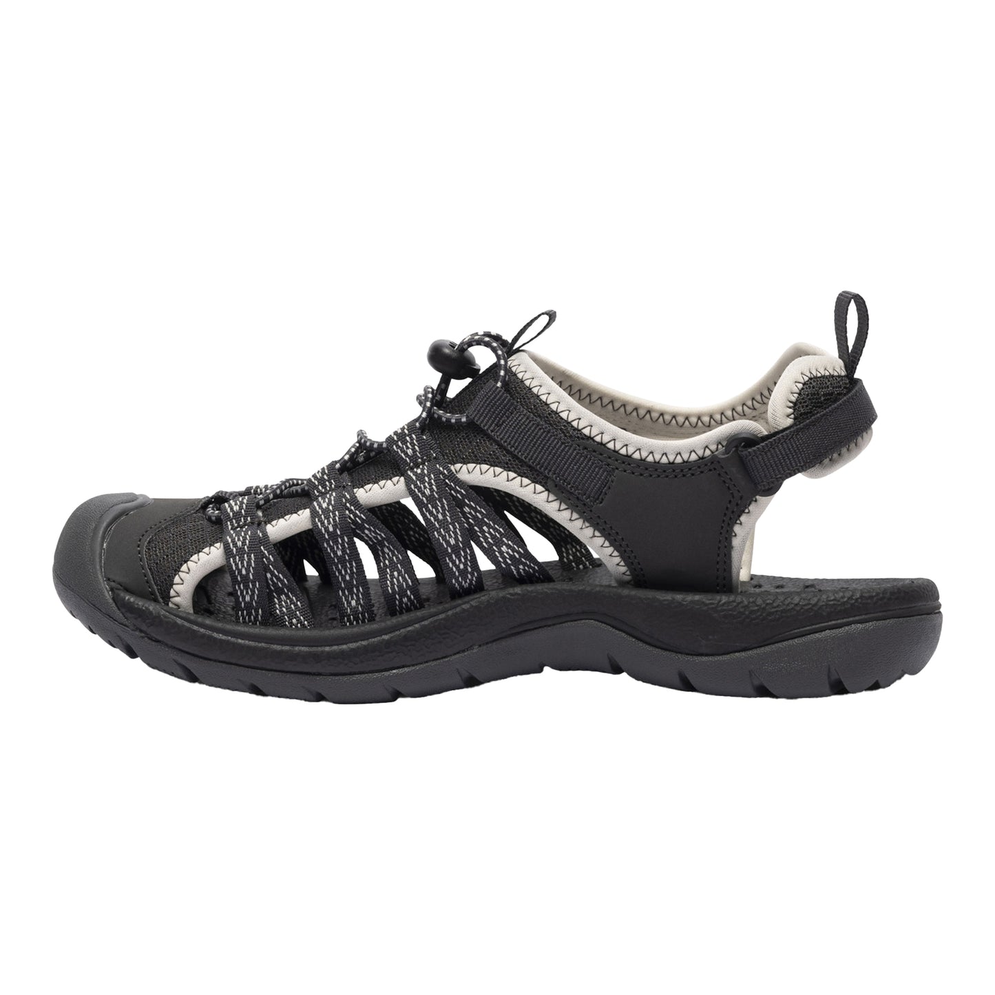 Charcoal - Side - Trespass Womens-Ladies Brontie Active Sandals