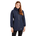 Navy - Back - Trespass Womens-Ladies Waterproof Shell Jacket