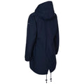 Navy - Back - Trespass Womens-Ladies Waterproof Shell Jacket