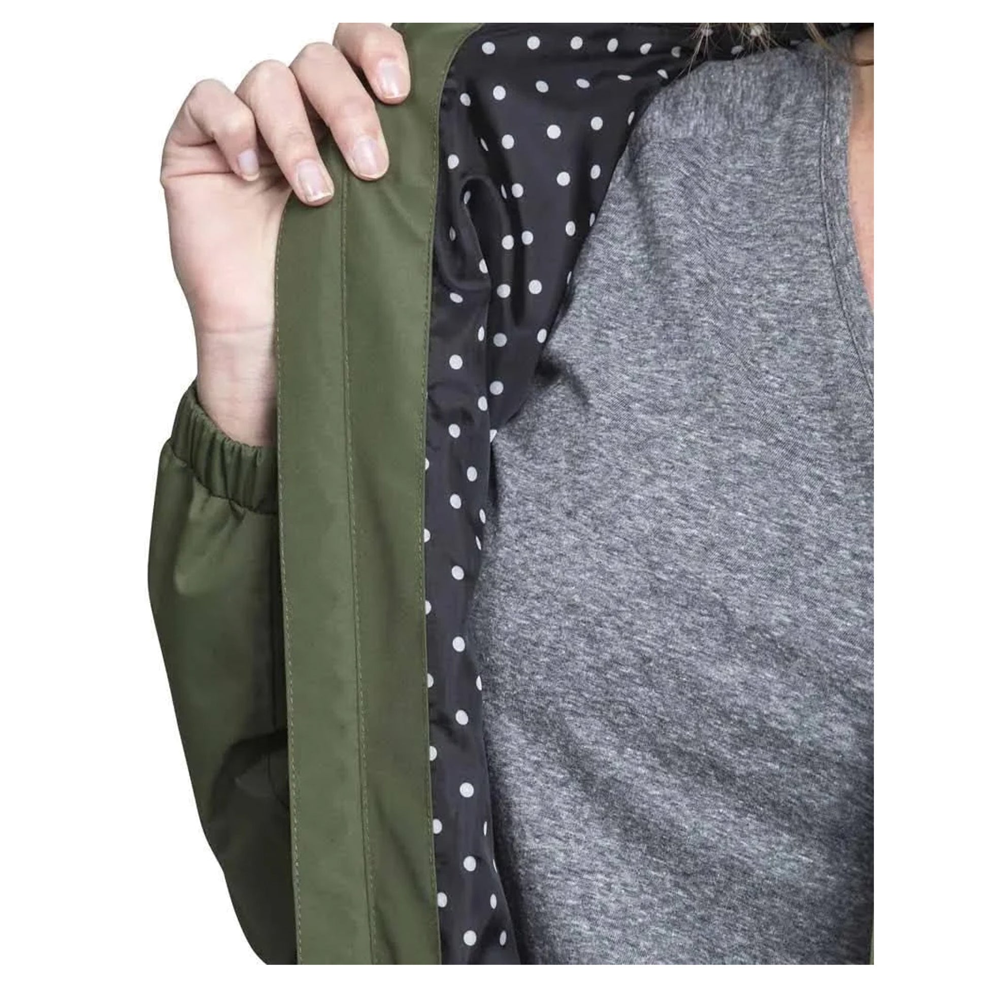 Moss - Lifestyle - Trespass Womens-Ladies Waterproof Shell Jacket