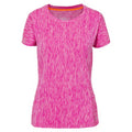 Pink Glow Marl - Front - Trespass Womens-Ladies Daffney Active T-Shirt