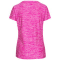 Pink Glow Marl - Back - Trespass Womens-Ladies Daffney Active T-Shirt