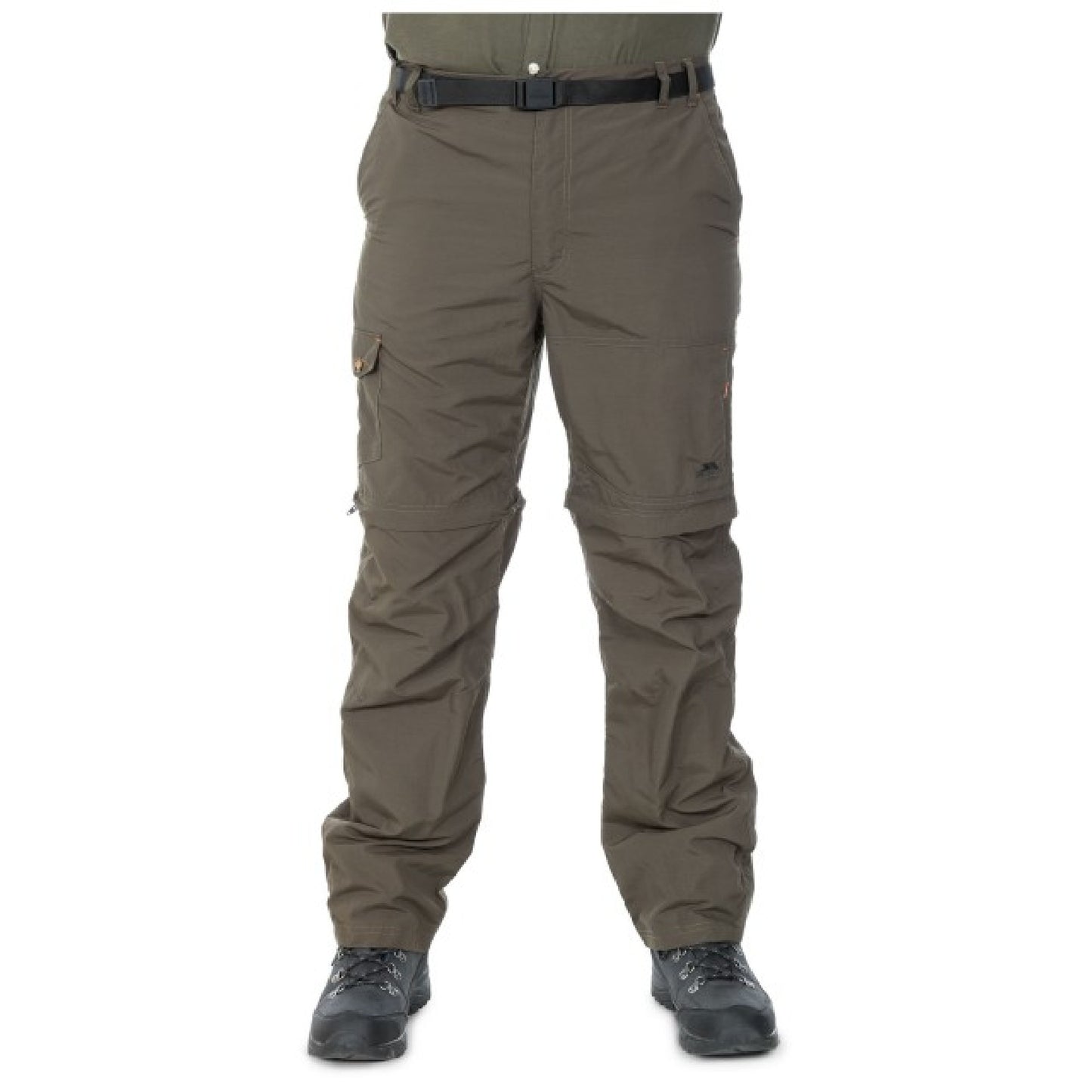 Olive - Back - Trespass Mens Rynne Moskitophobia Hiking Trousers