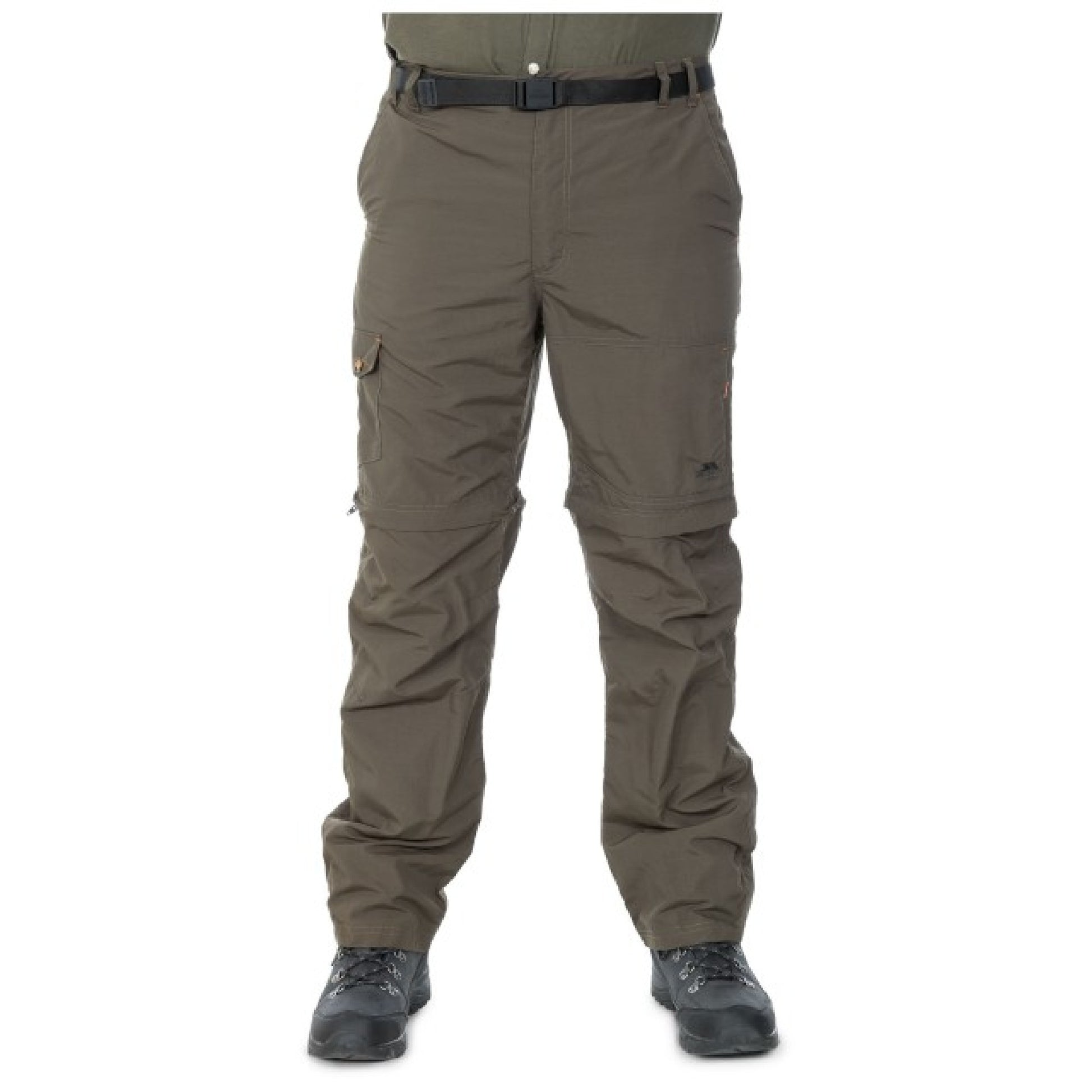 Olive - Back - Trespass Mens Rynne Moskitophobia Hiking Trousers