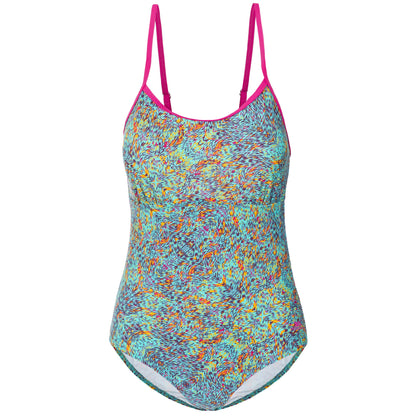 Lagoon Print - Front - Trespass Womens-Ladies Lotty Swimsuit