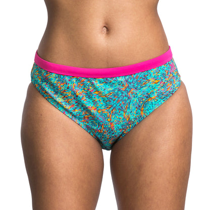 Lagoon Print - Back - Trespass Womens-Ladies Nuala Bikini Bottoms