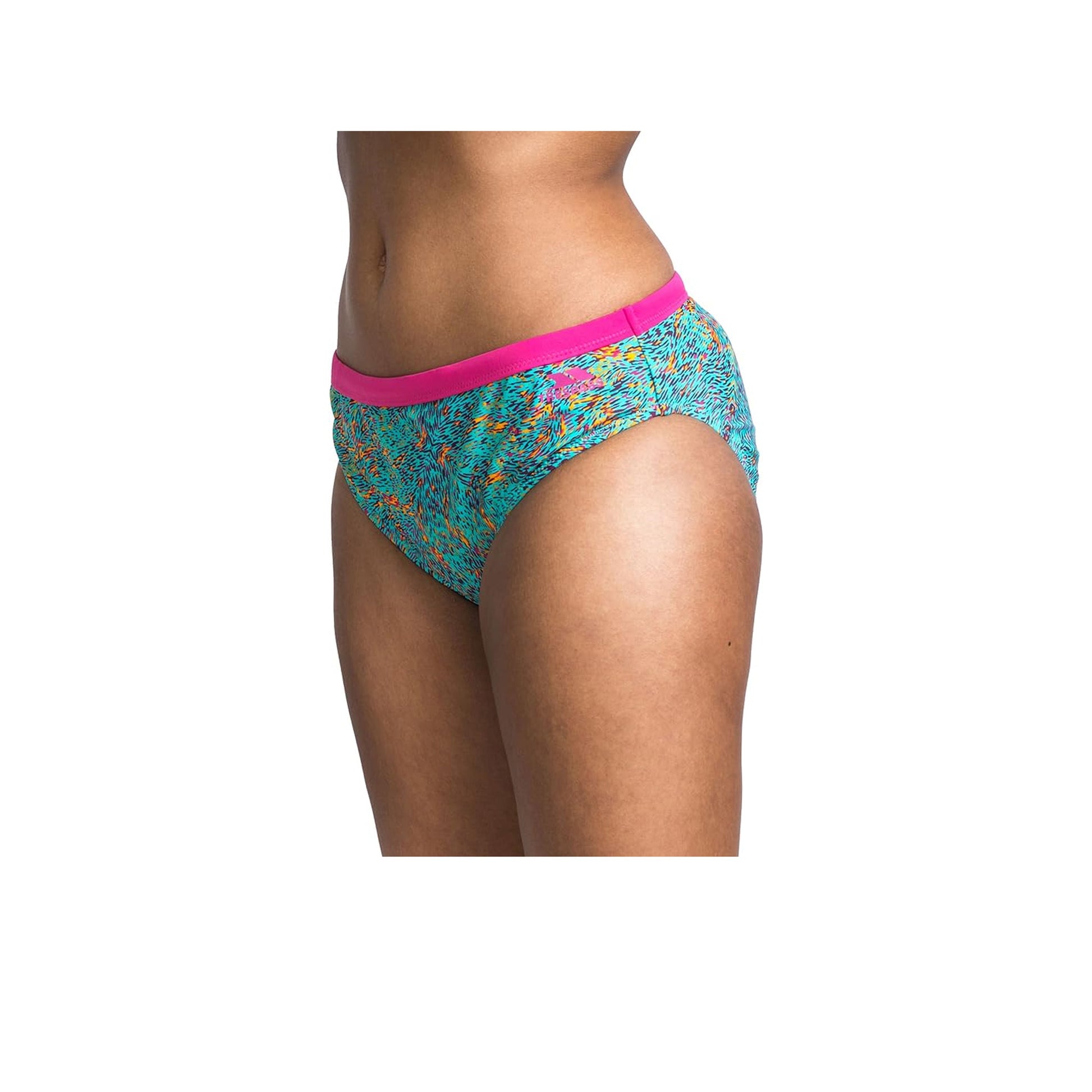 Lagoon Print - Side - Trespass Womens-Ladies Nuala Bikini Bottoms
