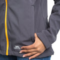 Carbon - Pack Shot - Trespass Womens-Ladies Lorina Waterproof Softshell Jacket