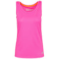 Pink Glow - Front - Trespass Womens-Ladies Tissy Active Sleeveless Vest